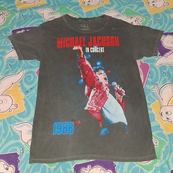 Michael Jackson Other - 2021 Michael Jackson 1988 In Concert Tour Shirt Thriller